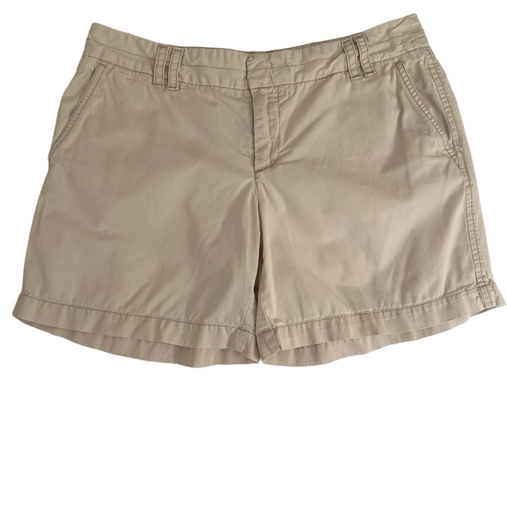 LOFT Classic Khaki Shorts Size 6